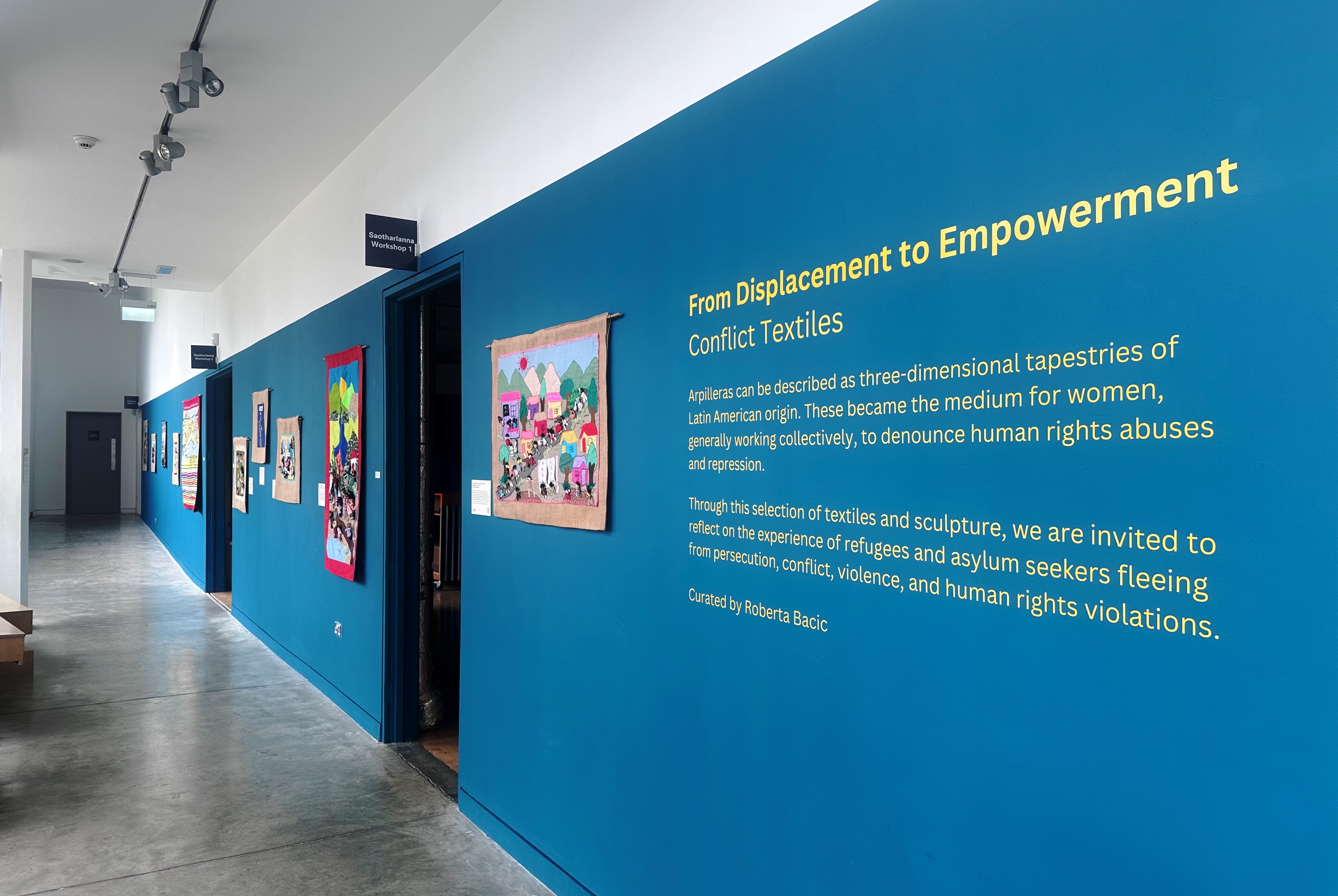Overview of exhibition as of 24th June (Photo: Jeremy Howard)